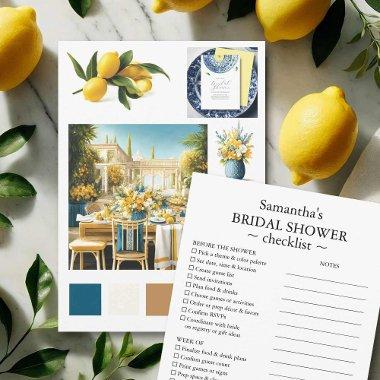 Checklist and Style Guide