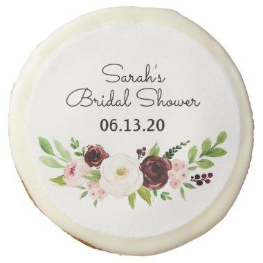 Bridal Shower Cookies Custom Flower