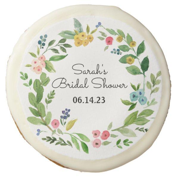 Cupcake Topper Floral Edible Frostin Sugar Cookie