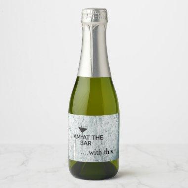 Bridal Shower cute thank you party Sparkling Wine Label