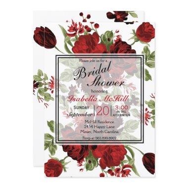 - Deep Red Roses