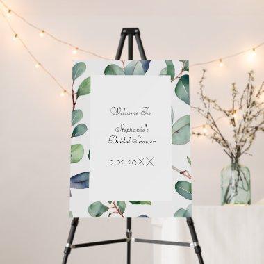 Eucalyptus Elegant Greenery Wedding Foam Board
