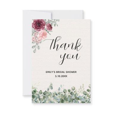 Eucalyptus Florals Thank You