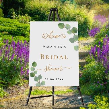 eucalyptus greenery welcome Foam Board