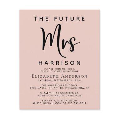 Future Mrs Blush Pink