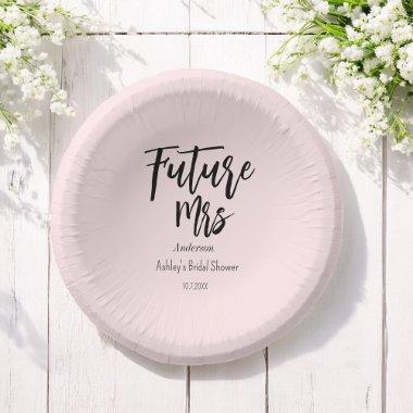 Future Mrs Blush Pink Paper Bowls