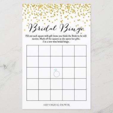 Bridal Shower Game - Bridal Bingo