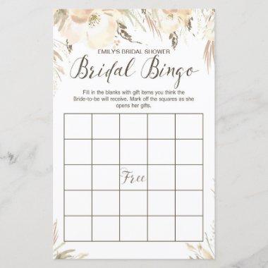 Bridal Shower Game - Bridal Bingo Invitations