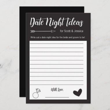 Bridal Shower Game | Date Night Ideas Invitations