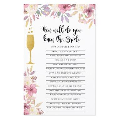 Game Do You Know The Bride Champagne