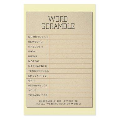 Games Fun Word Scramble Library