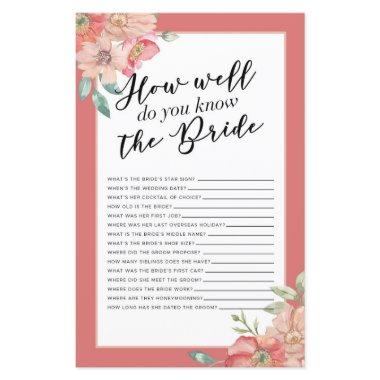 Games How Well Do You Know The Bride