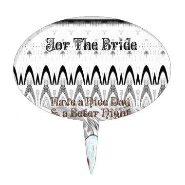 Gift Art Print Cake Topper
