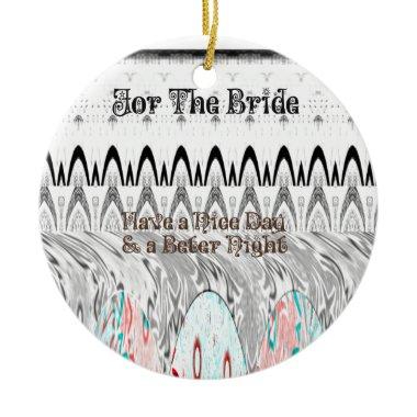 Gift Art Print Ceramic Ornament