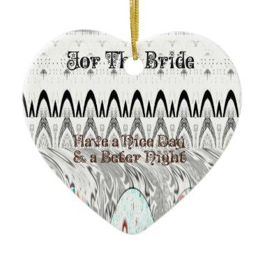 Gift Art Print Ceramic Ornament