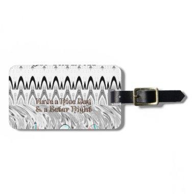 Gift Art Print Luggage Tag