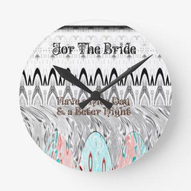 Gift Art Print Round Clock