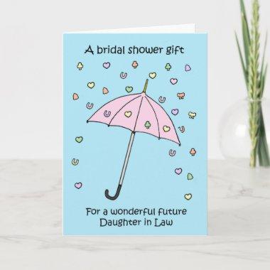 Bridal Shower Gift for Future Daughter in Law Invitations