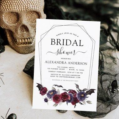Bridal Shower Halloween Autumn Fall Invitations