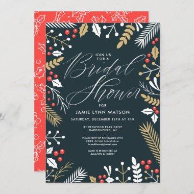 BRIDAL SHOWER | Happy Holidays Invitations