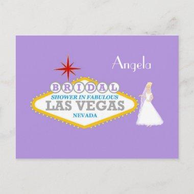 BRIDAL SHOWER IN FABULOUS LAS VEGAS FOR Angela Pos Invitation PostInvitations