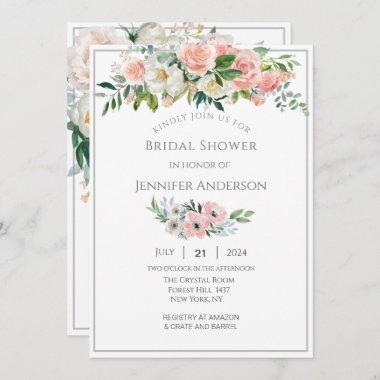 Bridal Shower Invitations, A Magical Rose Garden Invitations