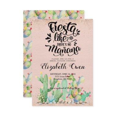 Bridal Shower Invitations - Glam Cactus