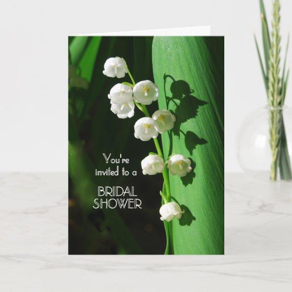 Bridal Shower Invitations Lily of the Valley