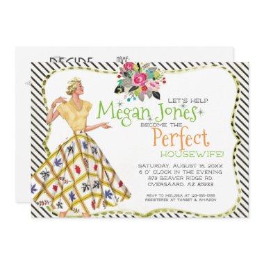 Bridal Shower Invitations | Retro Housewife