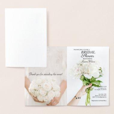 Bridal Shower Invitation RSVP Card