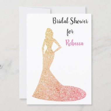 Bridal Shower Invitations - Sparkle and Shine
