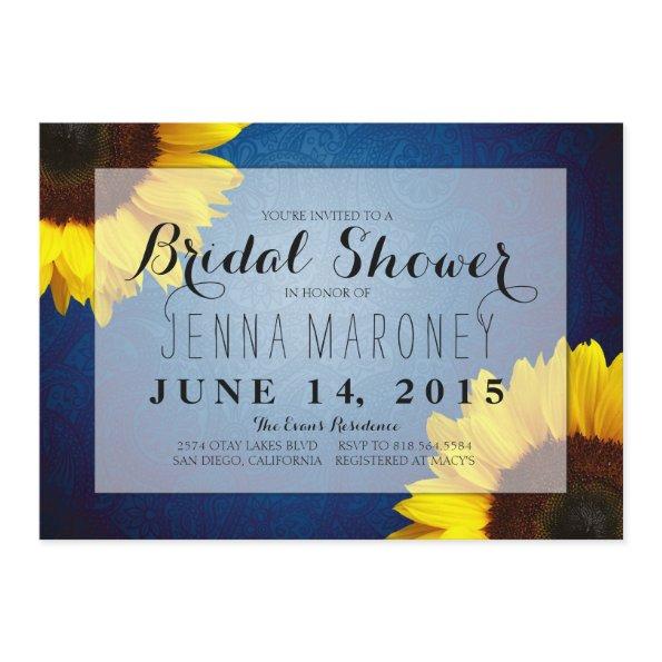 - Sunflowers & Blue Jeans