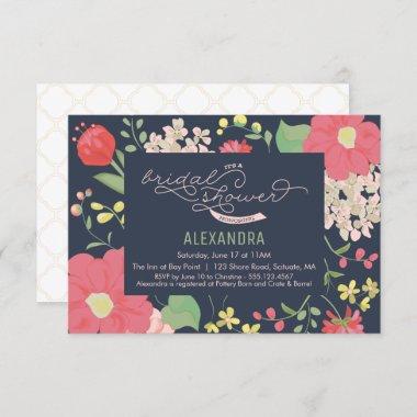 Bridal Shower Invite - Garden, Flowers, Elegant