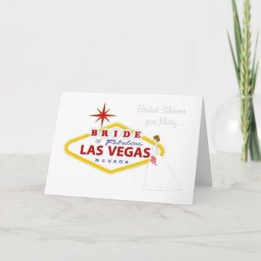 Bridal Shower Las Vegas Invitations
