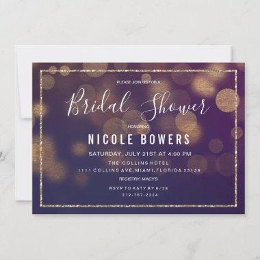 Bridal Shower Lights Invitations
