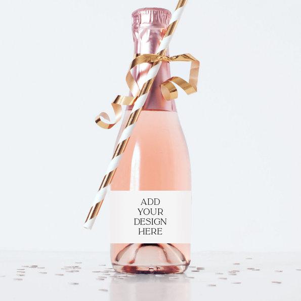 Bridal Shower Mini Sparkling Wine Label | Baby Sho