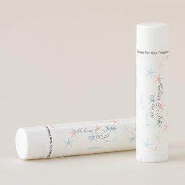 Modern Beach Wedding Starfish Lip Balm