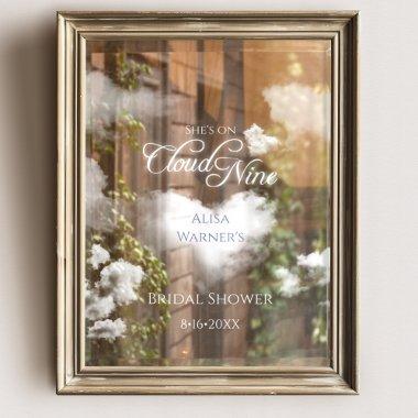 On Cloud Nine Elegant Mirror and Window Cling