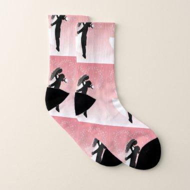 bridal shower or wedding socks