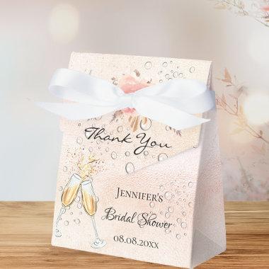 pampas grass bubbly brunch Favor Boxes
