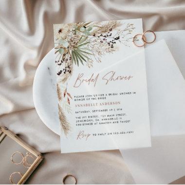 pampas grass modern boho elegant