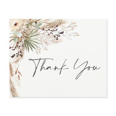 pampas grass modern boho elegant tha flyer