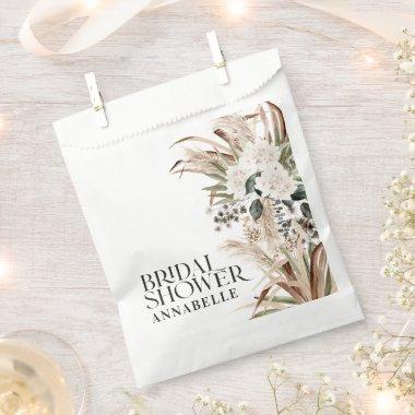 pampas grass modern boho party favor favor bag