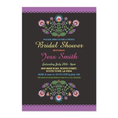 Party Fiesta Mexican Floral Invite