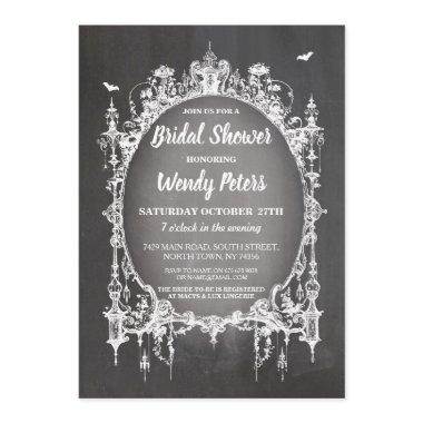 Party Gothic Frame Halloween Invite