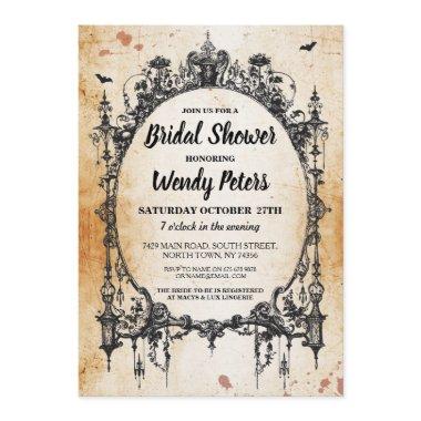 Party Gothic Frame Halloween Invite