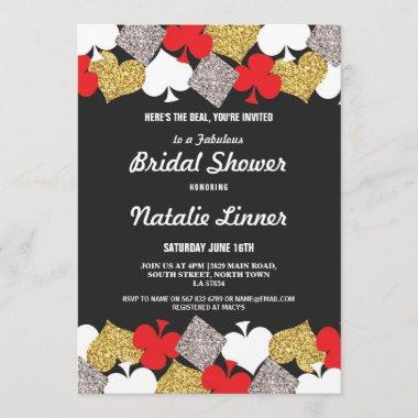 Bridal Shower Party Las Vegas Casino Royale Invite