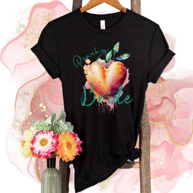 Bridal Shower Peachy Bride-Bachelorette Squad T-Shirt