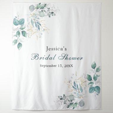 Bridal Shower Photo Background Tapestry