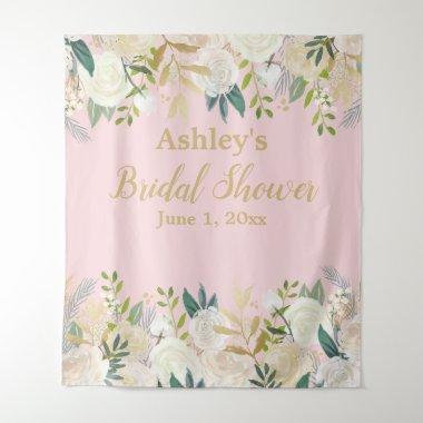 Bridal Shower Photo Booth Backdrop Blush Pink Prop